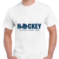 T-shirt Gildan Hammer adulte, manches courtes, 100% coton épais et doux, 203 g/m², tailles S au 5XL. Vignette