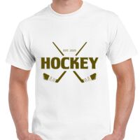 T-shirt Gildan Hammer adulte, manches courtes, 100% coton épais et doux, 203 g/m², tailles S au 5XL. Vignette