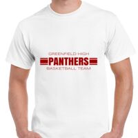 T-shirt Gildan Hammer adulte, manches courtes, 100% coton épais et doux, 203 g/m², tailles S au 5XL. Vignette