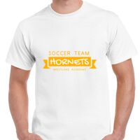 T-shirt Gildan Hammer adulte, manches courtes, 100% coton épais et doux, 203 g/m², tailles S au 5XL. Vignette