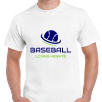 T-shirt Gildan Hammer adulte, manches courtes, 100% coton épais et doux, 203 g/m², tailles S au 5XL. Vignette