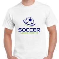 T-shirt Gildan Hammer adulte, manches courtes, 100% coton épais et doux, 203 g/m², tailles S au 5XL. Vignette