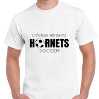 T-shirt Gildan Hammer adulte, manches courtes, 100% coton épais et doux, 203 g/m², tailles S au 5XL. Vignette