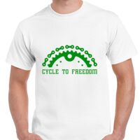 T-shirt Gildan Hammer adulte, manches courtes, 100% coton épais et doux, 203 g/m², tailles S au 5XL. Vignette