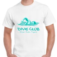 T-shirt Gildan Hammer adulte, manches courtes, 100% coton épais et doux, 203 g/m², tailles S au 5XL. Vignette