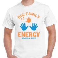 T-shirt Gildan Hammer adulte, manches courtes, 100% coton épais et doux, 203 g/m², tailles S au 5XL. Vignette