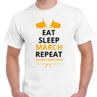 T-shirt Gildan Hammer adulte, manches courtes, 100% coton épais et doux, 203 g/m², tailles S au 5XL. Vignette