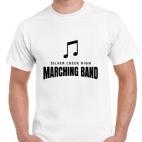 T-shirt Gildan Hammer adulte, manches courtes, 100% coton épais et doux, 203 g/m², tailles S au 5XL. Vignette