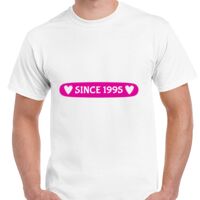 T-shirt Gildan Hammer adulte, manches courtes, 100% coton épais et doux, 203 g/m², tailles S au 5XL. Vignette