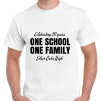 T-shirt Gildan Hammer adulte, manches courtes, 100% coton épais et doux, 203 g/m², tailles S au 5XL. Vignette