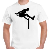 T-shirt Gildan Hammer adulte, manches courtes, 100% coton épais et doux, 203 g/m², tailles S au 5XL. Vignette