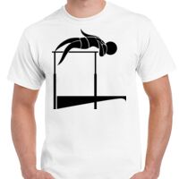 T-shirt Gildan Hammer adulte, manches courtes, 100% coton épais et doux, 203 g/m², tailles S au 5XL. Vignette