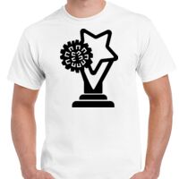 T-shirt Gildan Hammer adulte, manches courtes, 100% coton épais et doux, 203 g/m², tailles S au 5XL. Vignette