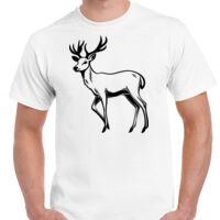 T-shirt Gildan Hammer adulte, manches courtes, 100% coton épais et doux, 203 g/m², tailles S au 5XL. Vignette