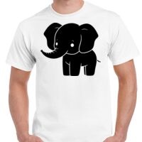 T-shirt Gildan Hammer adulte, manches courtes, 100% coton épais et doux, 203 g/m², tailles S au 5XL. Vignette