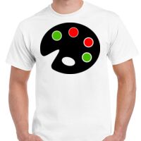 T-shirt Gildan Hammer adulte, manches courtes, 100% coton épais et doux, 203 g/m², tailles S au 5XL. Vignette