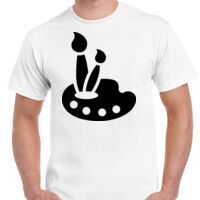 T-shirt Gildan Hammer adulte, manches courtes, 100% coton épais et doux, 203 g/m², tailles S au 5XL. Vignette