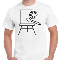 T-shirt Gildan Hammer adulte, manches courtes, 100% coton épais et doux, 203 g/m², tailles S au 5XL. Vignette