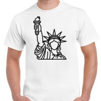 T-shirt Gildan Hammer adulte, manches courtes, 100% coton épais et doux, 203 g/m², tailles S au 5XL. Vignette