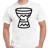 T-shirt Gildan Hammer adulte, manches courtes, 100% coton épais et doux, 203 g/m², tailles S au 5XL. Vignette