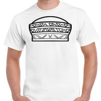 T-shirt Gildan Hammer adulte, manches courtes, 100% coton épais et doux, 203 g/m², tailles S au 5XL. Vignette