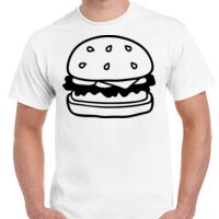 T-shirt Gildan Hammer adulte, manches courtes, 100% coton épais et doux, 203 g/m², tailles S au 5XL. Vignette