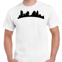 T-shirt Gildan Hammer adulte, manches courtes, 100% coton épais et doux, 203 g/m², tailles S au 5XL. Vignette