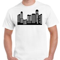 T-shirt Gildan Hammer adulte, manches courtes, 100% coton épais et doux, 203 g/m², tailles S au 5XL. Vignette