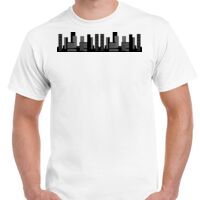 T-shirt Gildan Hammer adulte, manches courtes, 100% coton épais et doux, 203 g/m², tailles S au 5XL. Vignette