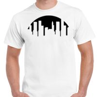 T-shirt Gildan Hammer adulte, manches courtes, 100% coton épais et doux, 203 g/m², tailles S au 5XL. Vignette