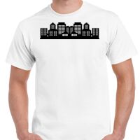 T-shirt Gildan Hammer adulte, manches courtes, 100% coton épais et doux, 203 g/m², tailles S au 5XL. Vignette
