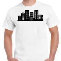 T-shirt Gildan Hammer adulte, manches courtes, 100% coton épais et doux, 203 g/m², tailles S au 5XL. Vignette