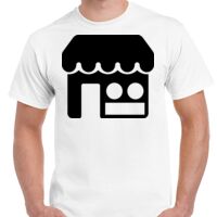 T-shirt Gildan Hammer adulte, manches courtes, 100% coton épais et doux, 203 g/m², tailles S au 5XL. Vignette