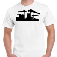 T-shirt Gildan Hammer adulte, manches courtes, 100% coton épais et doux, 203 g/m², tailles S au 5XL. Vignette