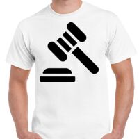 T-shirt Gildan Hammer adulte, manches courtes, 100% coton épais et doux, 203 g/m², tailles S au 5XL. Vignette