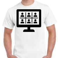 T-shirt Gildan Hammer adulte, manches courtes, 100% coton épais et doux, 203 g/m², tailles S au 5XL. Vignette