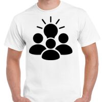 T-shirt Gildan Hammer adulte, manches courtes, 100% coton épais et doux, 203 g/m², tailles S au 5XL. Vignette