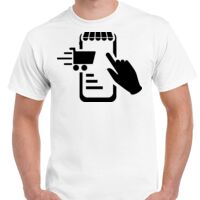T-shirt Gildan Hammer adulte, manches courtes, 100% coton épais et doux, 203 g/m², tailles S au 5XL. Vignette