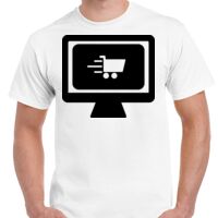 T-shirt Gildan Hammer adulte, manches courtes, 100% coton épais et doux, 203 g/m², tailles S au 5XL. Vignette