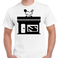 T-shirt Gildan Hammer adulte, manches courtes, 100% coton épais et doux, 203 g/m², tailles S au 5XL. Vignette