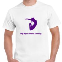 T-shirt Gildan Hammer adulte, manches courtes, 100% coton épais et doux, 203 g/m², tailles S au 5XL. Vignette