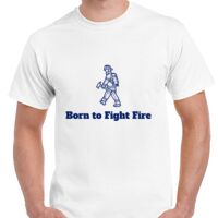 T-shirt Gildan Hammer adulte, manches courtes, 100% coton épais et doux, 203 g/m², tailles S au 5XL. Vignette