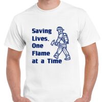 T-shirt Gildan Hammer adulte, manches courtes, 100% coton épais et doux, 203 g/m², tailles S au 5XL. Vignette