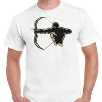 T-shirt Gildan Hammer adulte, manches courtes, 100% coton épais et doux, 203 g/m², tailles S au 5XL. Vignette