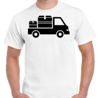 T-shirt Gildan Hammer adulte, manches courtes, 100% coton épais et doux, 203 g/m², tailles S au 5XL. Vignette