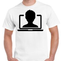 T-shirt Gildan Hammer adulte, manches courtes, 100% coton épais et doux, 203 g/m², tailles S au 5XL. Vignette