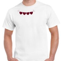 T-shirt Gildan Hammer adulte, manches courtes, 100% coton épais et doux, 203 g/m², tailles S au 5XL. Vignette