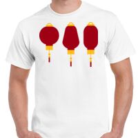 T-shirt Gildan Hammer adulte, manches courtes, 100% coton épais et doux, 203 g/m², tailles S au 5XL. Vignette