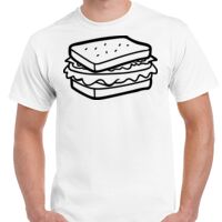 T-shirt Gildan Hammer adulte, manches courtes, 100% coton épais et doux, 203 g/m², tailles S au 5XL. Vignette