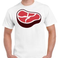 T-shirt Gildan Hammer adulte, manches courtes, 100% coton épais et doux, 203 g/m², tailles S au 5XL. Vignette